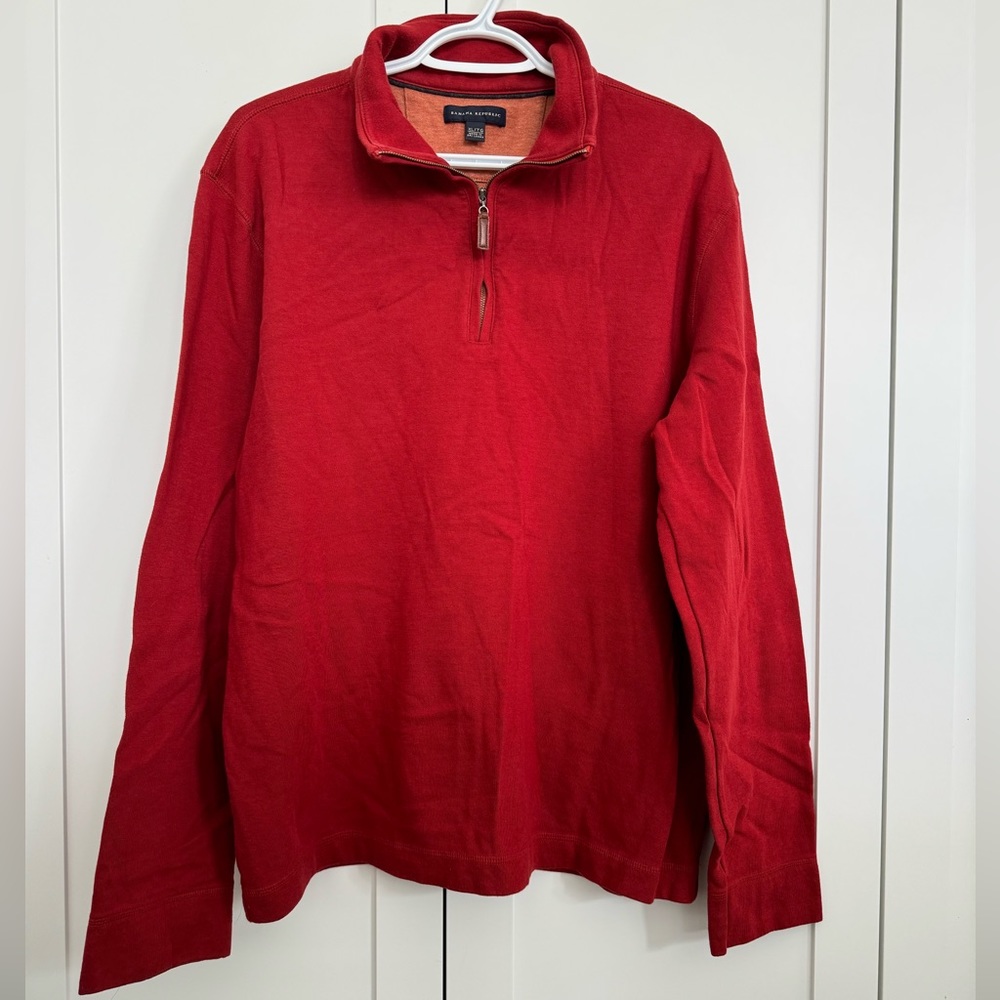 Banana Republic Quarter Zip Sweater